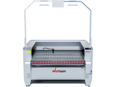 Wattsan 1610 Cam Conveyer Kumaş ve Deri İçin Lazer Kesim Makinası 