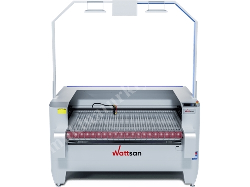 Wattsan 1610 Cam Conveyer Kumaş ve Deri İçin Lazer Kesim Makinası 