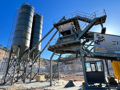 120 Cubic Meters / Hour New Generation Compact Concrete Plant - 1