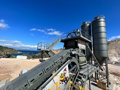 120 Cubic Meters / Hour New Generation Compact Concrete Plant - 3