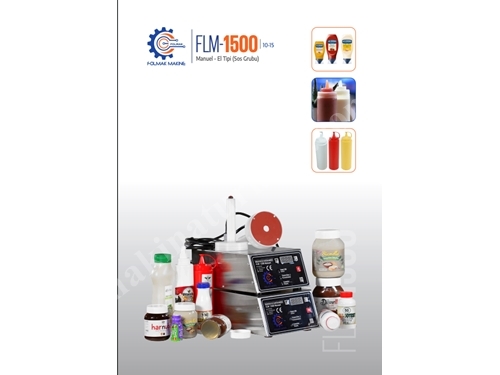 FLM 1500 10 - 15 manuelle Sauce-Typ-Folienversiegelungsmaschine