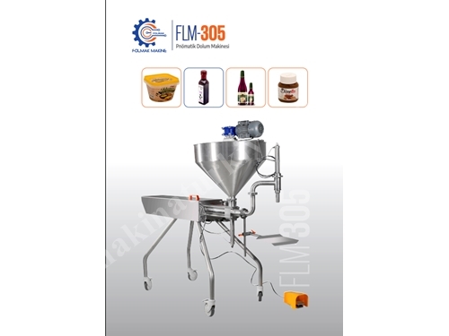 FLM 305 Pnömatik Sıvı Gıda Dolum Makinası 