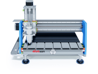 60x90 cm Masaüstü Mini Ahşap Cnc Router  - 0