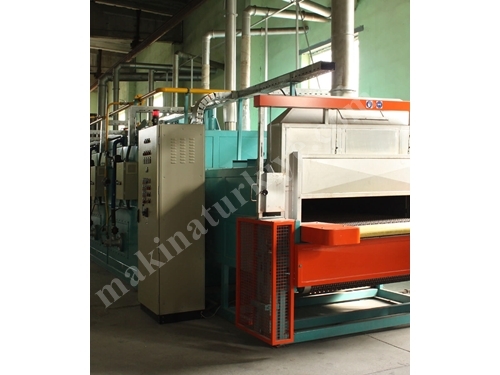 Natural Gas or Electric Heated Tunnel Type Powder Coating Baking Oven