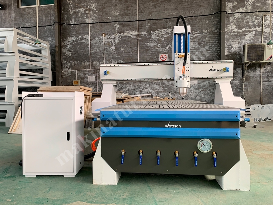 Wattsan M1 1325 Mobilya Üretimi İçin Cnc Freze Makinesi 