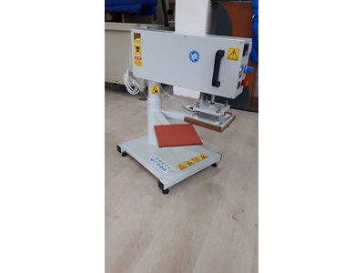 1.1 kW Yarı Otomatik Gezer Kafa Transfer Baskı Presi - 2