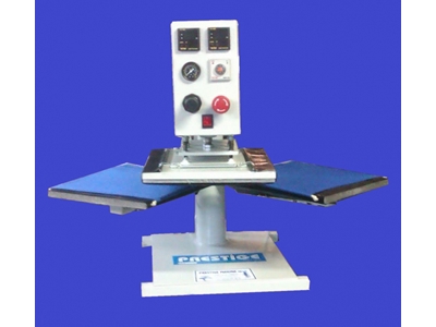1.1 kW Yarı Otomatik Gezer Kafa Transfer Baskı Presi