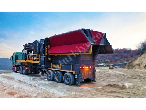 180-320 Ton / Hour Mobile Primary Jaw Crusher