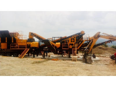 60-100 Ton / Saat Mobil Tersiyer Çeneli Kırıcı - 9