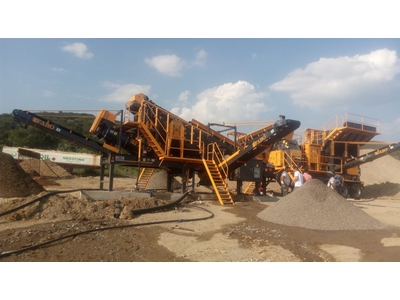 60-100 Ton / Saat Mobil Tersiyer Çeneli Kırıcı - 11