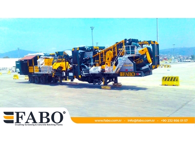 60-100 Ton / Saat Mobil Tersiyer Çeneli Kırıcı - 17