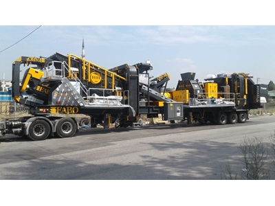 60-100 Ton / Saat Mobil Tersiyer Çeneli Kırıcı - 21