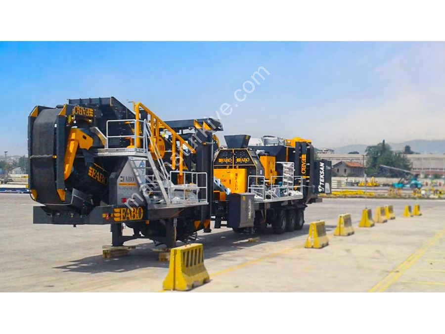 60-100 Ton / Hour Mobile Tertiary Jaw Crusher