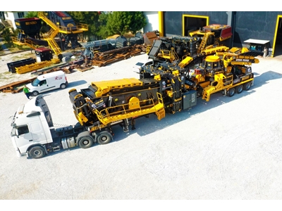 200-300 Ton / Saat Dik Milli Kırıcılı Mobil Konkasör - 3