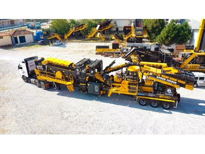 200-300 Ton / Saat Dik Milli Kırıcılı Mobil Konkasör - 5