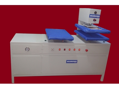 TRF 400 Kendinden Kazanlı Gezer Kafa Transfer Baskı Presi - 1