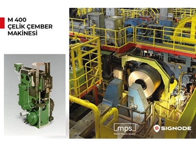 Machine à cercler en acier M400 - 0