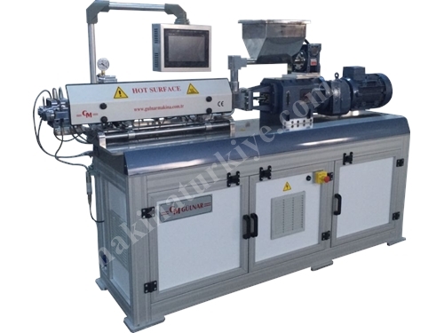 Laboratuvar Tipi 25Mm Çift Vidalı Granül Ekstruder