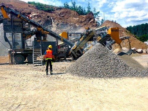 150-250 Tons / Hour Mobile Cone Crusher