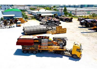 180-320 Ton / Hour Mobile Primary Stone Crushing Plant