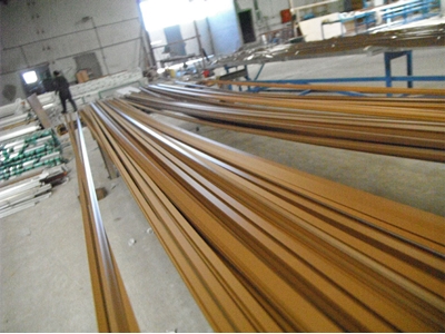 150 mm Alüminyum Ahşap Elektrostatik Toz Boya Transfer Sistemi - 6