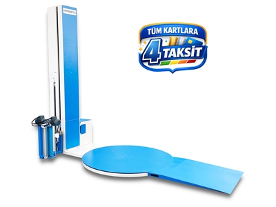 Двухмоторная паллетная стрейч-упаковочная машина - 0