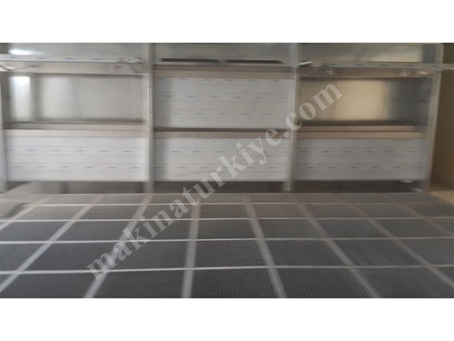 1.2 mm Water Curtain Electrostatic Wet Paint Booth