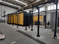 800 x 32000 mm Tunnel Type Powder Coating Oven - 11