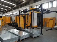 Four de cuisson en poudre de type tunnel de 800 x 32000 mm