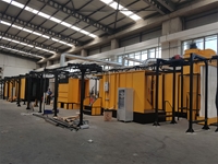 800 x 32000 mm Tunnel Type Powder Coating Oven - 4