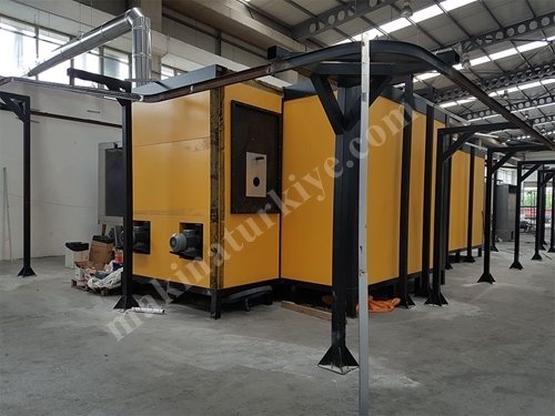 800 x 32000 mm Tunnel Type Powder Coating Oven
