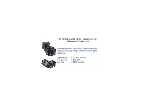 Inclined Axis Hydraulic Piston Pump