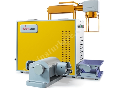 Wattsan FL HH Manuel Başlıklı Fiber Lazer Markalama Makinesi 