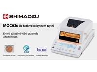 Helojen Isıtıcılı (60 gr-1 mg) Shimadzu Nem Tayin Cihazı  - 1