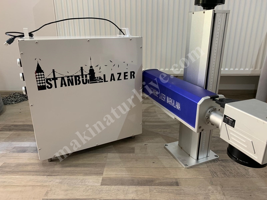 30W Türk Malı Belgeli Fiber Lazer Markalama Makinası-Kampanya