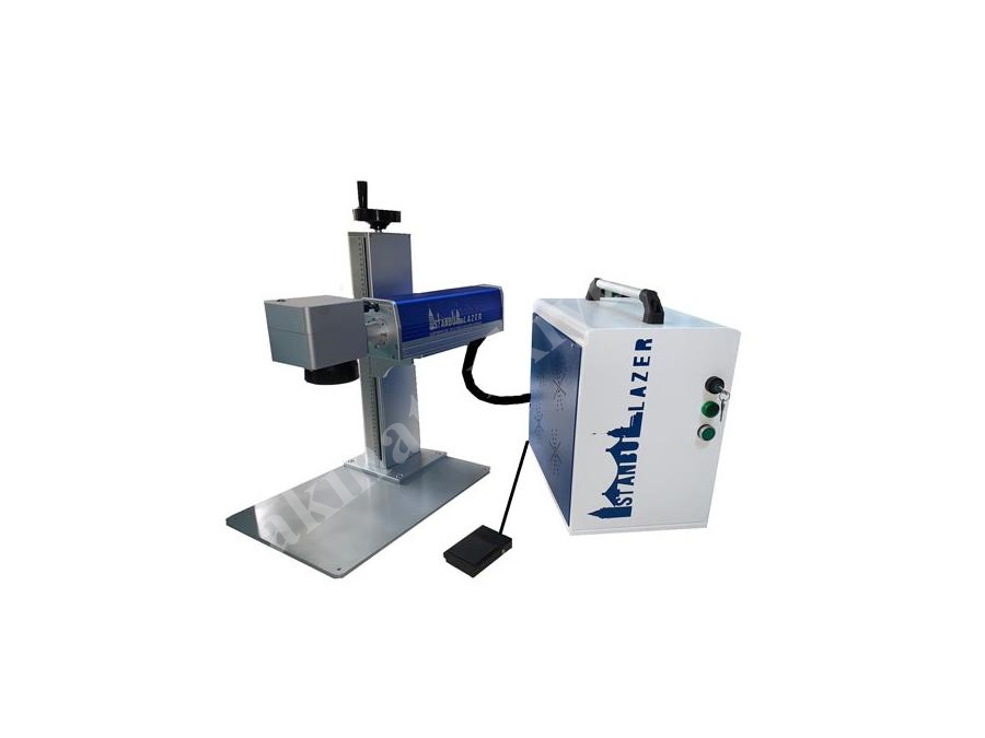 30W Türk Malı Belgeli Fiber Lazer Markalama Makinası-Kampanya