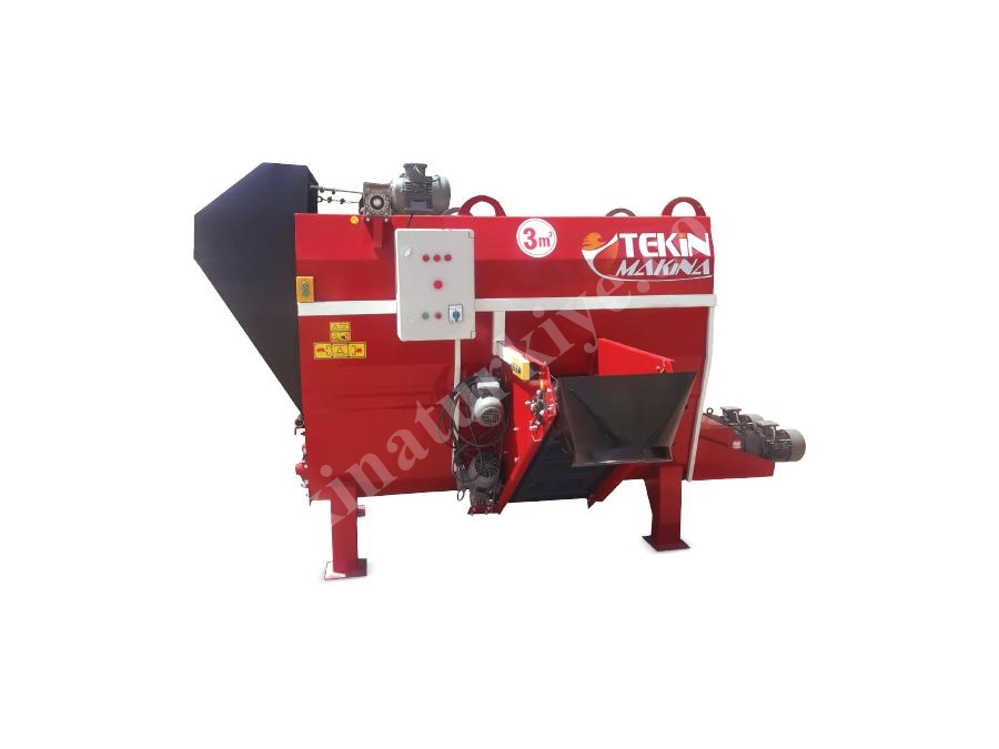 T-YK002 3 M3 Elektrikli Sabit Tip Yem Karma Makinası 