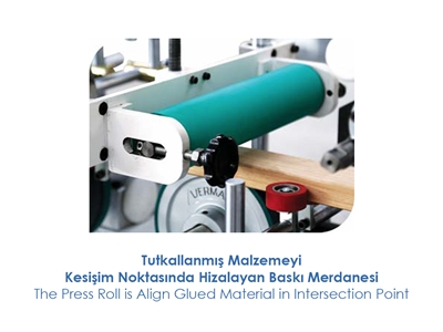 2.5 + 4 M Kasetli Tutkallı Kasa Pervaz Sarma Makinesi  - 1
