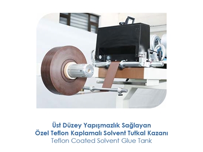 5M Solvent Tutkallı Kasa Pervaz Sarma Makinesi Monoblok  - 3