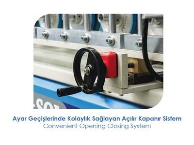 5M Solvent Tutkallı Kasa Pervaz Sarma Makinesi Monoblok  - 4