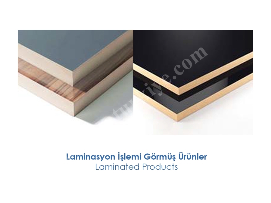 4 + 4M Pur Tutkalı Pvc Panel Laminasyon Makinesi Monoblok 