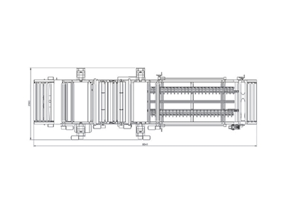 4 + 4M Pur Tutkalı Pvc Panel Laminasyon Makinesi Monoblok  - 3