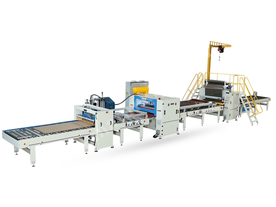 Reverse Merdaneli Yarı Otomatik Flat Laminasyon Hattı
