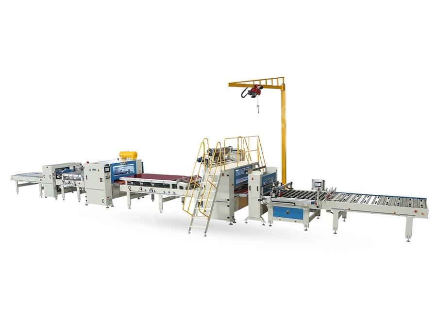 Reverse Merdaneli Yarı Otomatik Flat Laminasyon Hattı