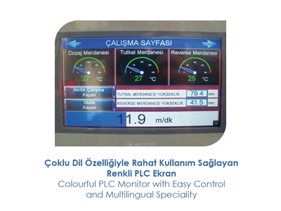 1400 CRL Kompakt Merdaneli Flat Laminasyon Hattı  - 5