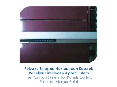500-1300 mm Servo Sistemli Full Otomatik Folyo Kesme Makinesi - 1