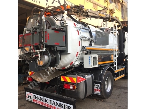 13 Ton Combined Sewer and Drain Cleaning Equipment