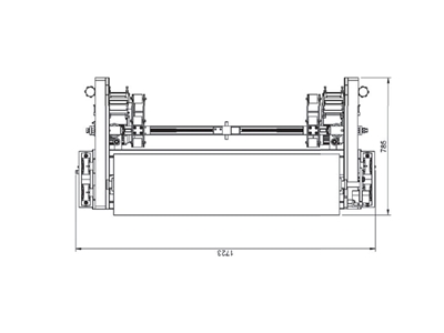 50-1500 mm Panel Üzeri Koruyucu Bant 2 Kenarlı Temizleme Makinesi - 3