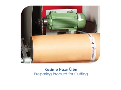 1500 mm Laminant Ve Kağıt Bobin Dilimleme Makinesi - 2