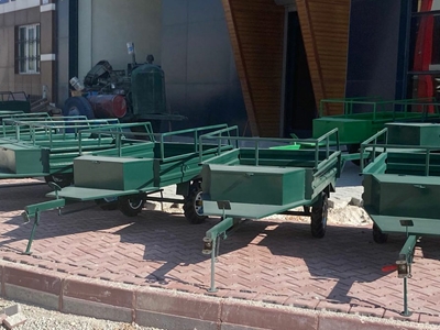 700 Kg Çapa Makinası Römorku - 9